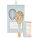 Baby Kit Blue Spazzola 100% Cinghiale Modello Piccolo + Pettine Legno - Foto miniatura 1