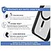 Cover Rinforzata Air Frost Magsafe Per Iphone 15, Nero - Foto miniatura 3