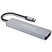 DONN28G replicatore di porte e docking station per laptop Cablato USB 3.2 Gen 1 (3.1 Gen 1) Type-C Grigio - Foto miniatura 3