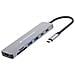 DONN28G replicatore di porte e docking station per laptop Cablato USB 3.2 Gen 1 (3.1 Gen 1) Type-C Grigio - Foto miniatura 6