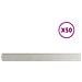 Bordure Per Prato 50 Pz 10x103 Cm Acciaio Inossidabile - Foto miniatura 2