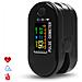 Dam Cardiofrequenzimetro Digitale  Con Cardiofrequenzimetro Wireless E Ossimetro. 6x6x3cm. Colore Nero - Foto miniatura 1