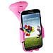 Supporto Auto Universale Stand A Ventosa Da Parabrezza K300 Pink Per Cellulari E Smartphone - Foto miniatura 1