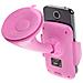 Supporto Auto Universale Stand A Ventosa Da Parabrezza K300 Pink Per Cellulari E Smartphone - Foto miniatura 2