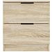 Lusso Casadino -  Comodini 2 Pz Rovere Sonoma In Legno Multistrato - Foto miniatura 3