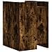 Lusso Casadino -  Comodino Rovere Fumo 45x50x65 Cm In Legno Multistrato - Foto miniatura 5