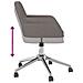 Sedia Da Ufficio Girevole Grigio Scuro In Tessuto - Foto miniatura 6