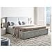 Letto Contenitore Ciniglia Moissac 180 X 200 Cm Azzurro - Foto miniatura 1