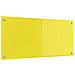 Schienale Cucina Giallo 90x40x0.6 cm Vetro Temperato - Foto miniatura 1