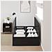 Struttura letto contenitore  Nero Rovere 100x200 cm - Foto miniatura 4