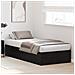Struttura letto contenitore  Nero Rovere 100x200 cm - Foto miniatura 5