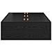 Struttura letto contenitore  Nero Rovere 100x200 cm - Foto miniatura 6