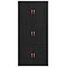 Struttura letto contenitore  Nero Rovere 100x200 cm - Foto miniatura 9