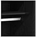 Armadio rovere nero Set di 2 Rovere nero Legno ingegnerizzato - Foto miniatura 8