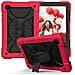 Custodia Per Samsung Galaxy Tab A 10.1"" Supporto E Tracolla Rosso - Foto miniatura 1