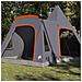 Tenda Teepee con tetto Grigio e arancione 545 x 450 x 295 cm - Foto miniatura 3