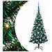 Albero di Natale artificiale con luci integrate Verde 120 cm - Foto miniatura 1