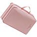 Borsa Di Compressione A Doppio Strato Per Vestiti - Organizer Da Viaggio Portatile Pink - Foto miniatura 2