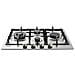 YLG 60 RFX piano cottura Acciaio inox Da incasso 60 cm Gas 4 Fornello (i) - Foto miniatura 6