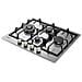 YLG 60 RFX piano cottura Acciaio inox Da incasso 60 cm Gas 4 Fornello (i) - Foto miniatura 2
