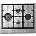 YLG 60 RFX piano cottura Acciaio inox Da incasso 60 cm Gas 4 Fornello (i) - Foto miniatura 1