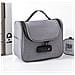 Borsa Organizer Portaoggetti Lucchettabile - Custodia Con Password In Tessuto Oxford Gray - Foto miniatura 2