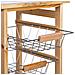 Carrello Cucina In Legno 37x37x76h Cm - Foto miniatura 7