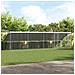 Cuccia per cani 4 pcs Argento 8 x 2 x 2 m Acciaio zincato - Foto miniatura 2