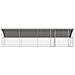 Cuccia per cani 4 pcs Argento 8 x 2 x 2 m Acciaio zincato - Foto miniatura 4