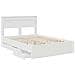Struttura del letto Bianco 160 x 200 cm Legno Ingegnerizzato - Foto miniatura 5