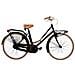 Bici Misura 26 Linea Retro Bicicletta Donna Senza Cambio 1v Completa Di Accessori Con Luci A Led Finiture Marroni - 46 Nero - Foto miniatura 1