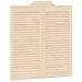 Porte Swing 2 pcs Naturale Legno Massello di Pino - Foto miniatura 4