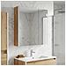 Mobiletto per specchio da bagno Rovere Artigianale - Foto miniatura 2