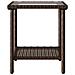 Set di divani da esterno 2 pcs Marrone e Rosso polyrattan - Foto miniatura 8