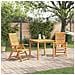 Set da Pranzo per Giardino 3 pcs Marrone - Foto miniatura 2
