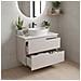 Mobiletto, Beige, 120 cm, Con piano, 4 cassetti, Sospeso, Frontali in MDF, MODERNO - Foto miniatura 5