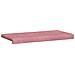 Cuscino per panchina Velluto Rosa Profondità 35 cm - Foto miniatura 5