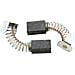 Spazzole di carbone per Makita 9030 - 5 x 8 x 12 mm - coppia - Foto miniatura 2