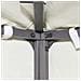 Copertura Superiore Per Gazebo 310 G / m² 3x3 M Bianco Crema - Foto miniatura 2
