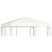 Copertura Superiore Per Gazebo 310 G / m² 3x3 M Bianco Crema - Foto miniatura 1