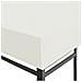 Copertura Superiore Per Gazebo 310 G / m² 3x3 M Bianco Crema - Foto miniatura 6