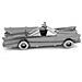 Fascinations Metal Earth Batman Tv Series Batmobile Puzzle Di Metallo 3d - Foto miniatura 2