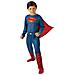 Costume Classico Superman Justice League Bambino - Taglia: 5/6 Anni (105/116 Cm)  - Foto miniatura 2