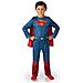 Costume Classico Superman Justice League Bambino - Taglia: 5/6 Anni (105/116 Cm)  - Foto miniatura 1