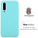 Custodia Compatibile Con Huawei P30 In Candy Blu - Coperchio Protettivo In Silicone Tpu Flessibile - Foto miniatura 5