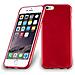 Custodia Compatibile Con Apple Iphone 6 / Iphone 6s In Rosso - Coperchio Protettivo In Silicone Tpu Flessibile Con Design Spazzolato - Foto miniatura 1