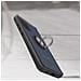 Cover Samsung Galaxy S20 Fe Bimateriale Anello In Metallo Funzione Supporto Nero - Foto miniatura 4