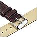 19 Millimetri Genuine Leather Braccialetto Di Vigilanza Militare Cinturino Marrone Watch Band Alligatore W Guarda Chiusura Fibbia - Foto miniatura 3