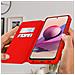 Custodia Xiaomi Redmi Note 10 / 10s Portacarte Funzione Supporto Similpelle Rosso - Foto miniatura 8