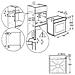 Forno Elettrico da Incasso EOB8S31X Capacità 70 L Multifunzione Ventilato Vapore Potenza 3500 W Colore Inox - Foto miniatura 11